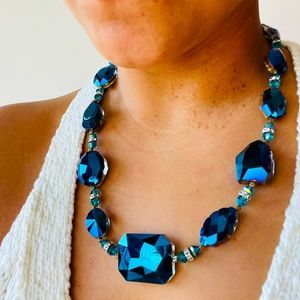 Beaded “Gemstone” Necklace